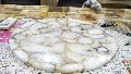 White Agate Stone Table Top