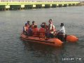 Inflatable rescue boat