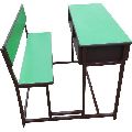 Stainless Steel 3 Seater School Bench And Desk