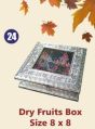 8X8 Wooden Dry Fruit Boxes