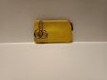 Mon Exports Yellow Ladies Leather Pouch