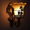 PRADHUMAN Glass LED vintage wall lamp