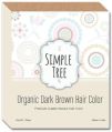 Simple Tree Dark Brown Hair Color