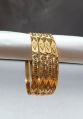 R50003 Gold and Silver Plated Brass Bangles