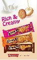 Cream biscuit filled with creamyness and enriched with Rich &amp;amp; Creamy flavoured are Kreme-e
