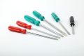 Metal PVC Multicolor flat head screwdriver