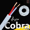 2 Core Cobra Design White Color Data Cable Wire