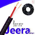 2 Core Jeera Design Black Color Data Cable Wire