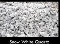 Snow White Quartz Lumps