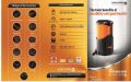 Black and orange eureka forbes euroclean iclean dry vacuum cleaner