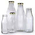 NA Clear Plain glass beverage bottles