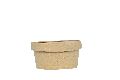 Paper Round Brown Plain 350 ml food containers