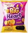 Yellow big heart fryums