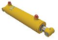 Round hydraulic lift cylinders