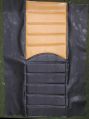 Leather Black Brown Plain foam bike seat covers