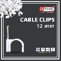 12 mm Single Nail Cable Clips