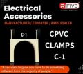 C- 1 CPVC Double Nail Clamp