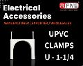 U-1-1/4 UPVC Double Nail Clamps