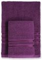 purple towel set