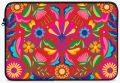 LS1301A Floral Mexican Zipper Laptop Sleeve