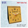 Promotional MDF Table Top Clock