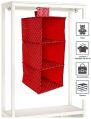 3 shelf closet hanging organizer