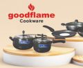 hard anodised 3l Black Manual goodflame pressure cooker