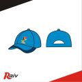 Round Available in Different Color Printed Cricket Caps