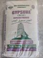 White FRESH GYPSURE gypsum powder