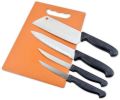 Kitchen Chopping Board with Knife Set