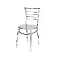 Silver Polished Bajrang Steels Crafts stainless steel cafeteria chair