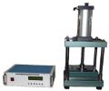 Single Phase 220V 50 Hz Global Engineering Corporation square type pneumatic controlled laboratory sheet press