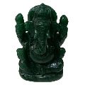 Emerald Stone Lord Ganesha Statue