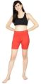 Ladies Red Cycling Shorts