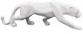 White Panther Statue