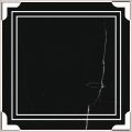 Rectangular Plain Pickling Black Marquina Marble Stone