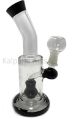 Showerhead Percolator Black Color Water pipe with 19 mm bowl