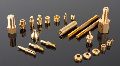 Golden Coated Brass Precision Turned Components