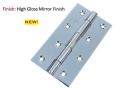 High Gloss Stainless Steel Hinges