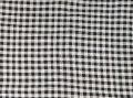Black and White Plaid Kotpad Handloom Fabric