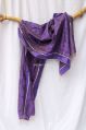 Violet Contemporary Silk Handloom Stole
