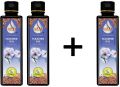 Buy 2 Get 3 Pure Cold Pressed Flaxseed Oil (Pack of 3)-100ml