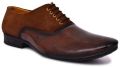 Mens Brown Patent Party Wear Shoes