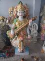 Worship Marble Saraswati Statue
