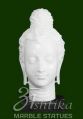 Marble Buddha Face Statue