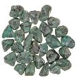 Green Non Polished Polished Green Mix Emerald stone