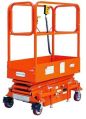 Orange Coated Hydraulic Semi-Automatic Aerial Work Platform 