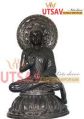 Black Stone Buddha Statue
