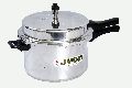 Aluminium Silver Shree Jyoti 5 liter induction base aluminum pressure cooker