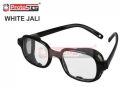 White Jali Safety Goggles